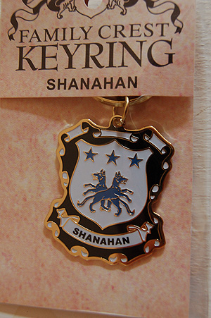 Shanahan Keyring Keychain - Coat of Arms