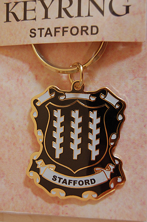 Stafford Keyring Keychain - Coat of Arms