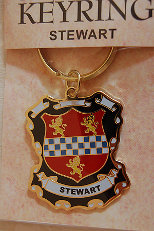 Stewart Keyring Keychain - Coat of Arms