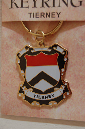 Tierney Keyring Keychain - Coat of Arms