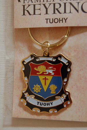 Tuohy Keyring Keychain - Coat of Arms