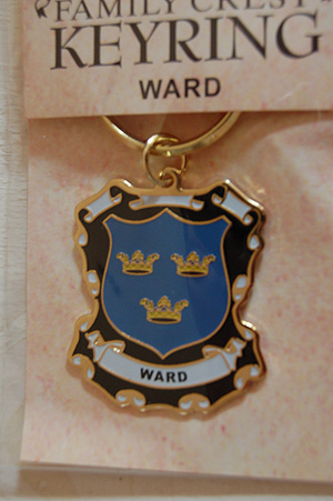 Ward Keyring Keychain - Coat of Arms