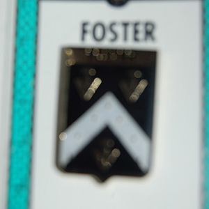 Foster Pin Lapel Clip Badge - Coat of Arms