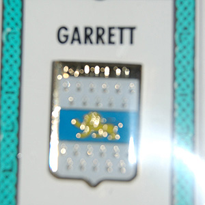 Garrett Pin Lapel Clip Badge - Coat of Arms