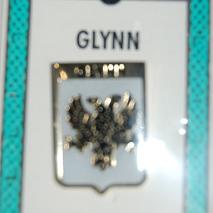 Glynn Pin Lapel Clip Badge - Coat of Arms