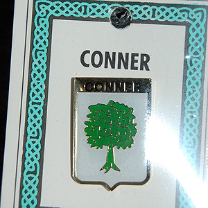 Conner Pin Lapel Clip Badge - Coat of Arms