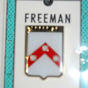 Freeman Pin Lapel Clip Badge - Coat of Arms