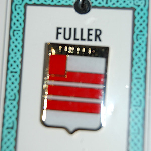 Fuller Pin Lapel Clip Badge - Coat of Arms