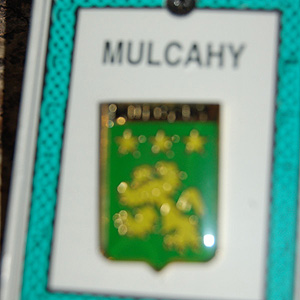 Mulcahy Pin Lapel Clip Badge - Coat of Arms