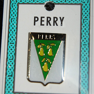 Perry Pin Lapel Clip Badge - Coat of Arms