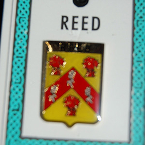 Reed Pin Lapel Clip Badge - Coat of Arms