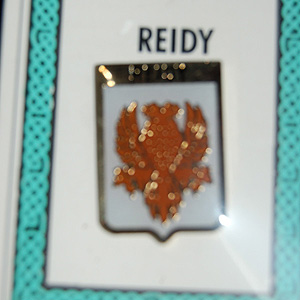 Reidy Pin Lapel Clip Badge - Coat of Arms