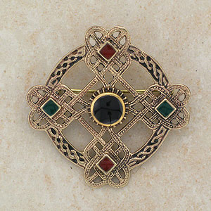 Celtic Bronze Brooch