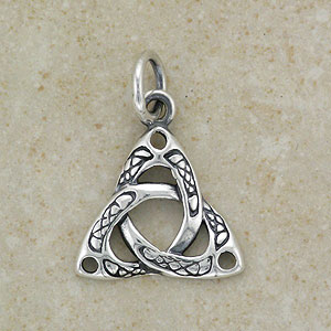 Celtic art inscribed Trinity Pendant