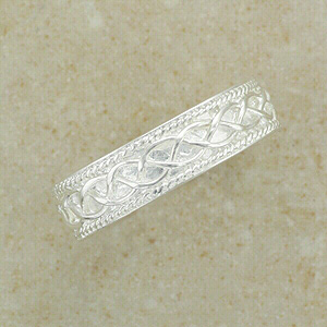 Gorgeous Celtic Plait Silver Ring