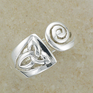 Celtic Spiral Myriad Ring