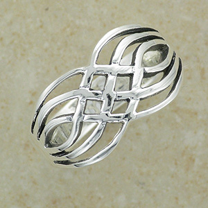 Celtic Waves Silver Ring