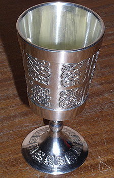 Celtic Sherry Goblet