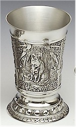 Fox Irish Pewter Beaker