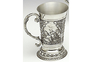 Ducks Pewter Tankard