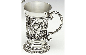 Hare Pewter Tankard