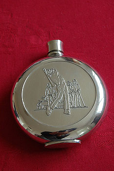 Irish Golf Whiskey Flask