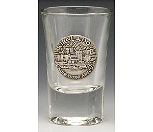 Kylemore Abbey Pewter Glass Measure