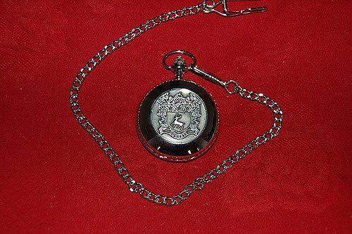 Doherty of Arms Crest Pocket Watch