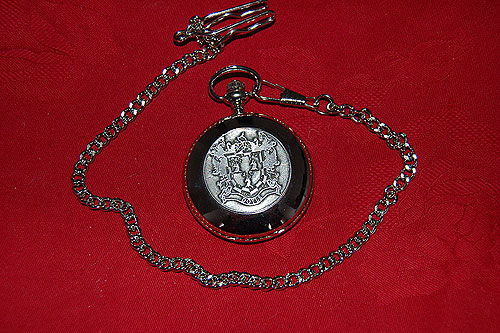 Doyle of Arms Crest Pocket Watch