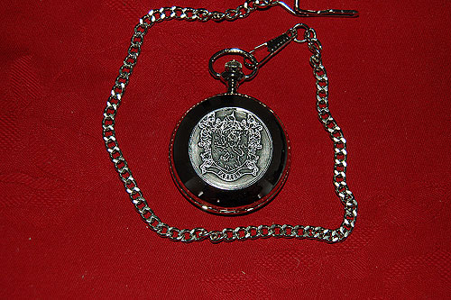 Farrell of Arms Crest Pocket Watch