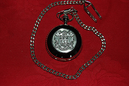 Murphy Coat of Arms Crest Pocket Watch