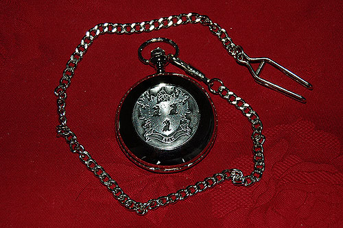 Ryan Coat of Arms Crest Pocket Watch