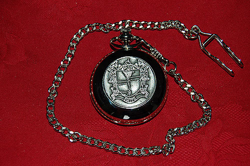 Smith Coat of Arms Crest Pocket Watch