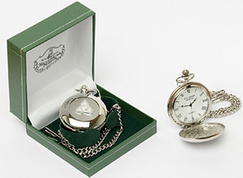 Trinity Pewter Pocket Watch