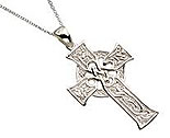 Sterling Silver Celtic Cross (4 Gospels)