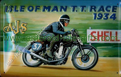 Isle of Man T.T Race 1934 - Poster