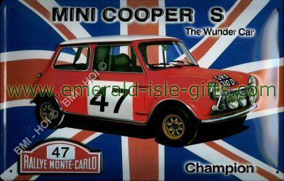 Mini Cooper S - nostalgic old advert