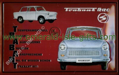 Trabant 601 car old advertisement