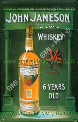 John Jameson & Sons old Whiskey poster