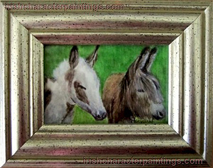 Two Donkeys by Pervaneh Matthews