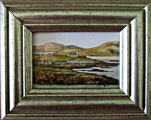 Donegal Landscape, Irish rural Painting