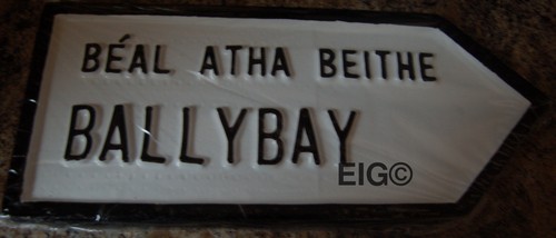 Ballybay Old Style Road Sign