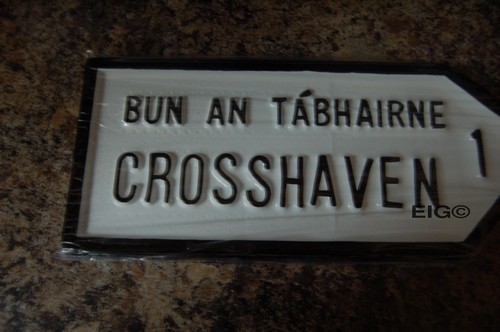 Crosshaven Old Style Road Sign