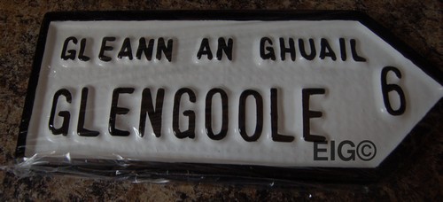 Glengoole Old Style Road Sign