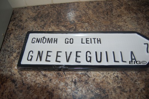 Gneeveguilla Old Style Road Sign