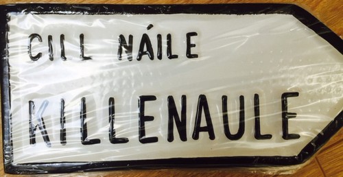 Killenaule Old Style Road Sign