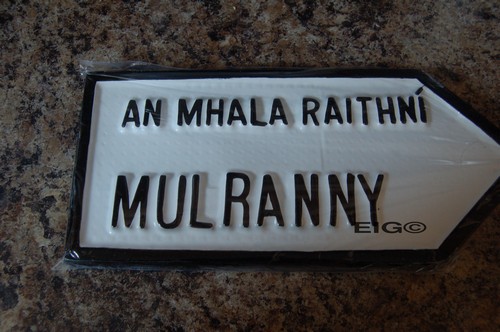 Mulranny Old Style Road Sign