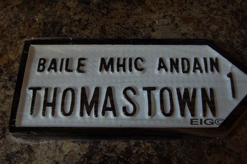 Thomastown Old Style Road Sign