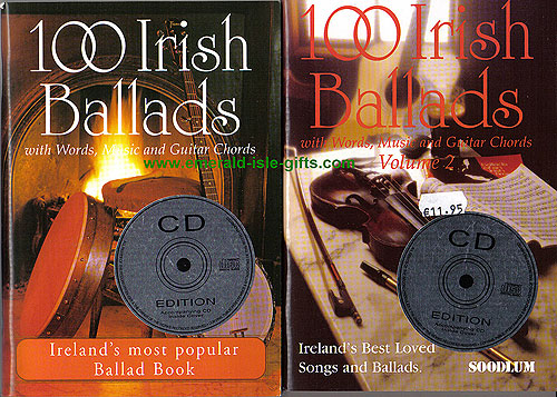 100 Irish Ballads Volume 1 & 2 CD