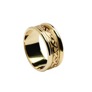 Awesome 14kt Yellow Gold Traditional Celtic Knot Ring